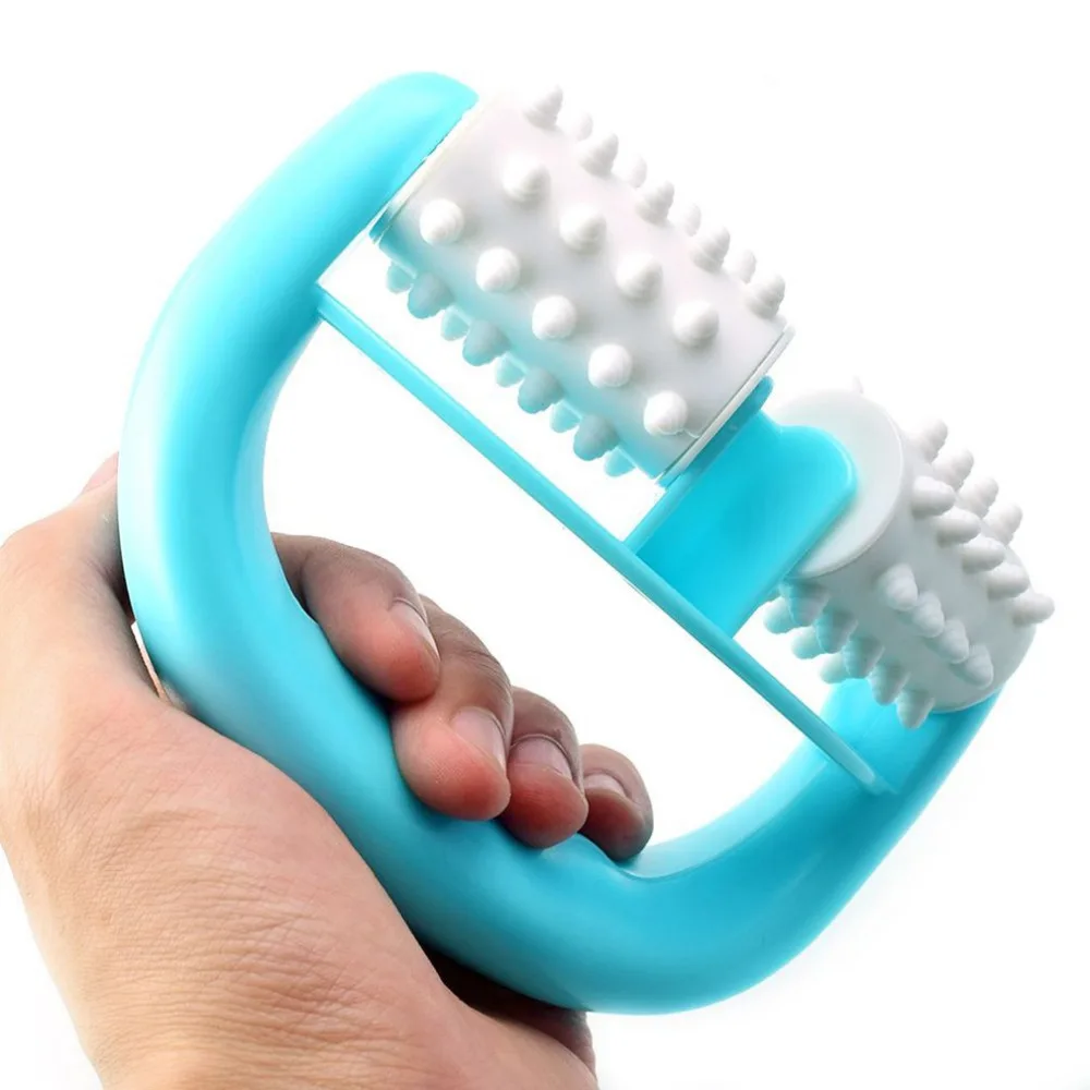 

Handheld Full Body Anti Cellulite Massage Cell Roller Massager Mini Wheel Ball Foot Hand Body Neck Head Leg Back Pain Relief