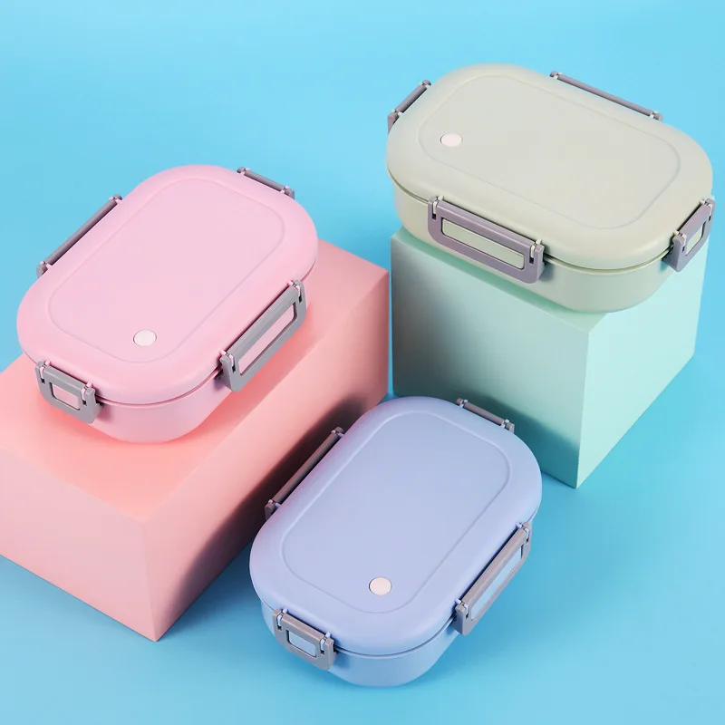 

Lunch Box For Kids Japanese 304 Stainless Steel Bento Box LeakProof Microwave Food Container Storage Box lunchbox