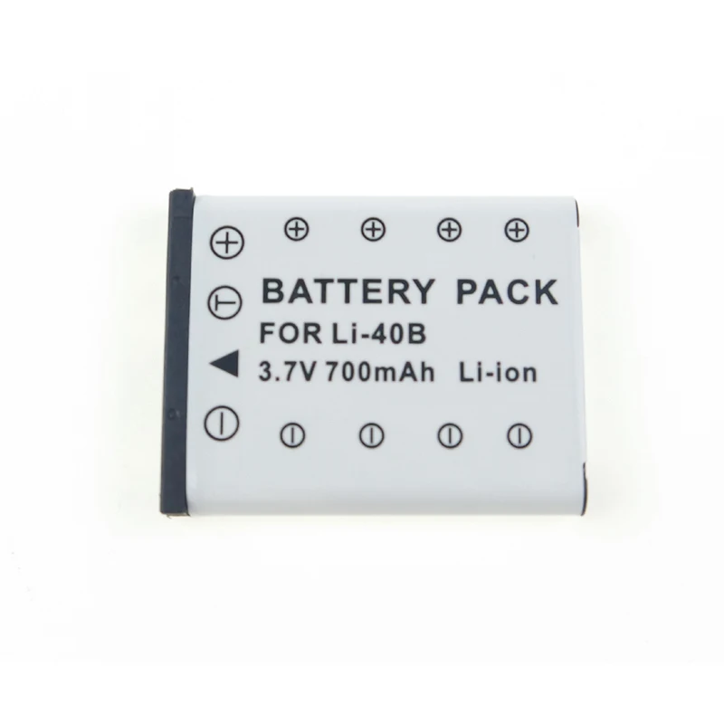 

MELASTA 700mAh Li-ion Battery for Olympus LI-40B LI-42B LI-41C and Olympus D-630 D-720 D-725 IR-300 Replacement Battery