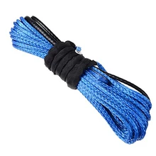 1/" x 100 'синяя лебедка из синтетического материала трос 25000+ LBs с оболочкой(ATV UTV 4X4 4WD внедорожный