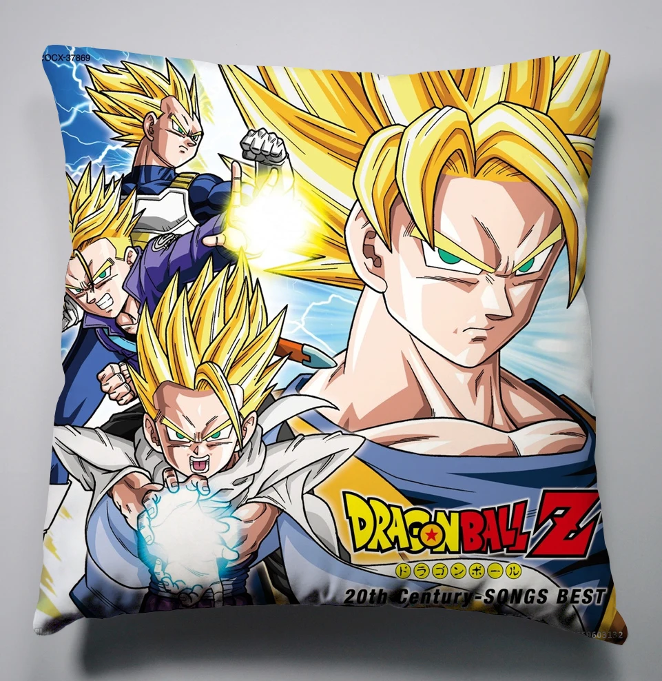 Jual Anime Manga Dragon Ball Z 40X40 Cm Bantal Dekoratif Disesuaikan Case Cover Kursi Ranjang Cushion