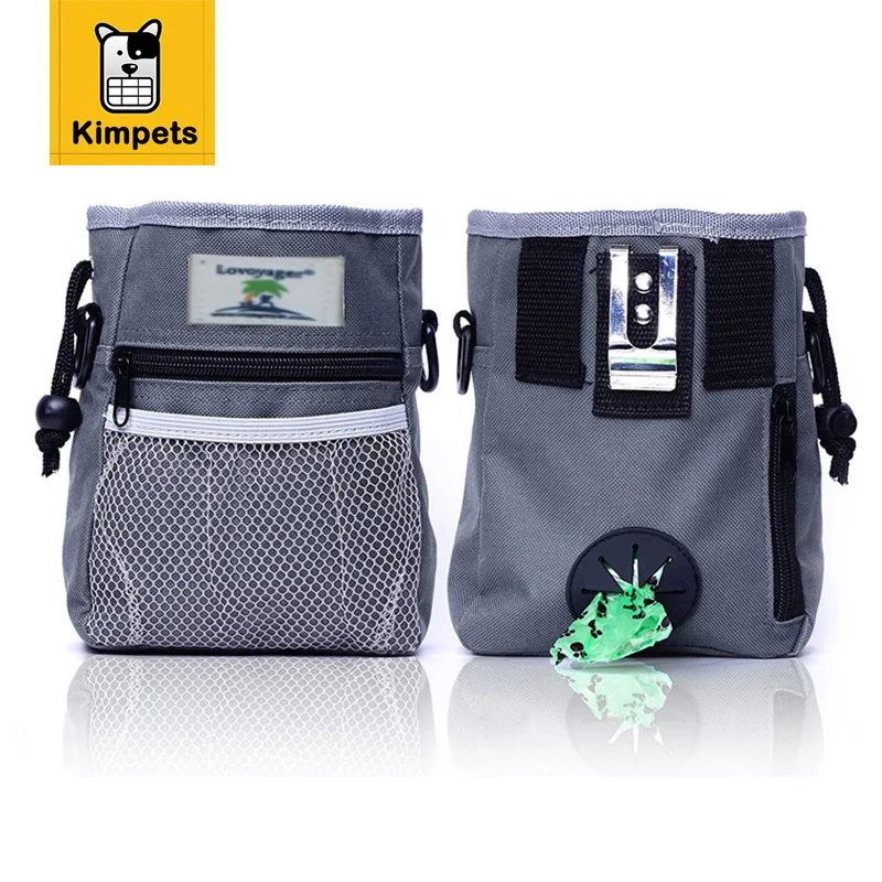 KIMHONE PET Dog Treat Pouch Nylon Bag Training Treats Toys Carrier bags