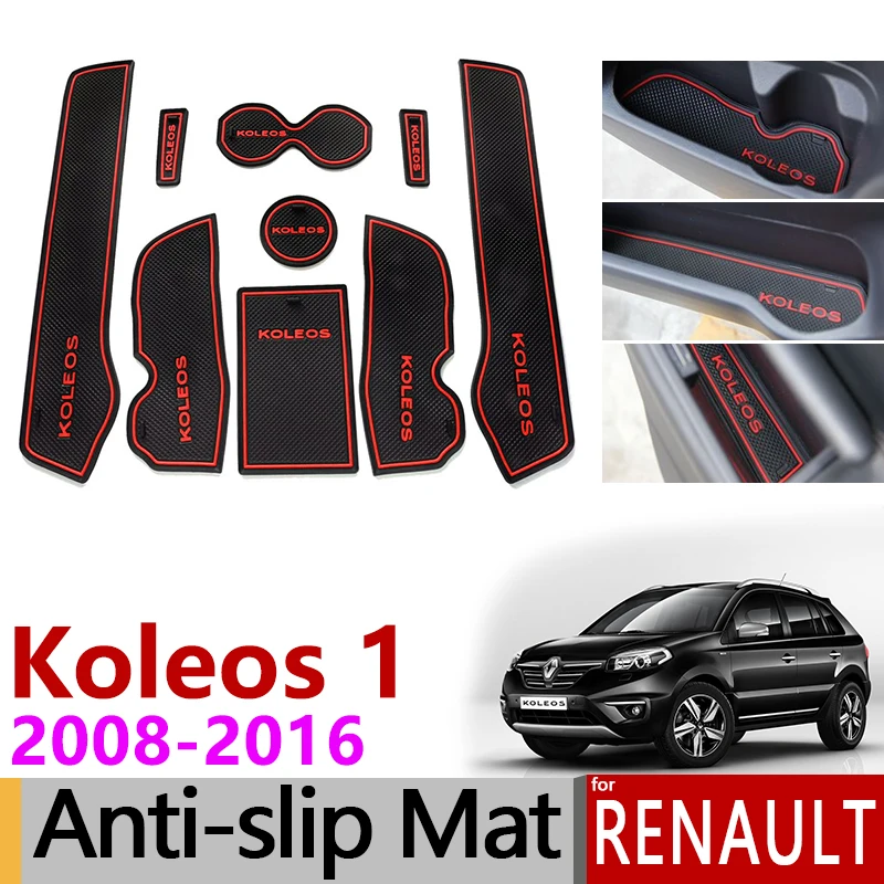 Anti Slip Gate Slot Mat Rubber Cup Mats For Vw Touran 2016