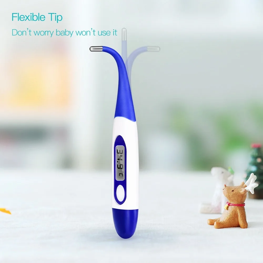 Digital Baby Thermometer Electric Armpit Mouth Thermometer ...