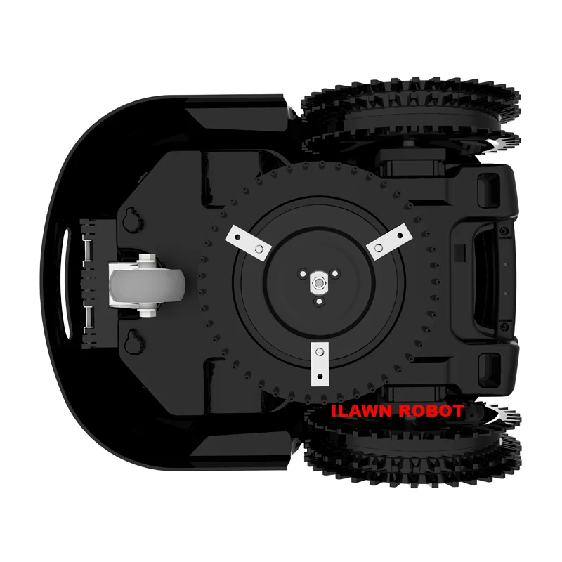 Европейский склад робот-газонокосилка E1800 с литиевой батареей 4.4ah + провод 200 m + 200 шт. колышки + 15 шт. лезвия, Рабочая емкость 1500m2