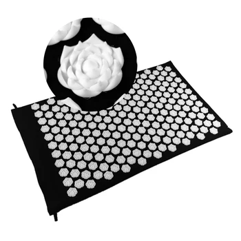 

25nails/spike Rose Shape Massage Mat for Head Back Acupressure Massage Pad Yoga Massager Relieve Mind Stress and Body Pain