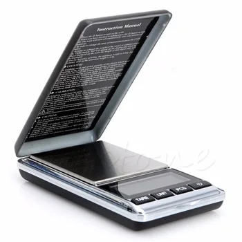 

Mini Digital 200g 0.01g Scale Jewelry Weight Electronic Pocket + Carrying Pouch