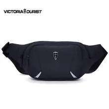 VICTORIATOURIST gürteltasche für männer/männer gürteltasche/mode hüfttasche/wasserdichte nylon gürteltasche/hüfte pack/V5001 schwarz/blau