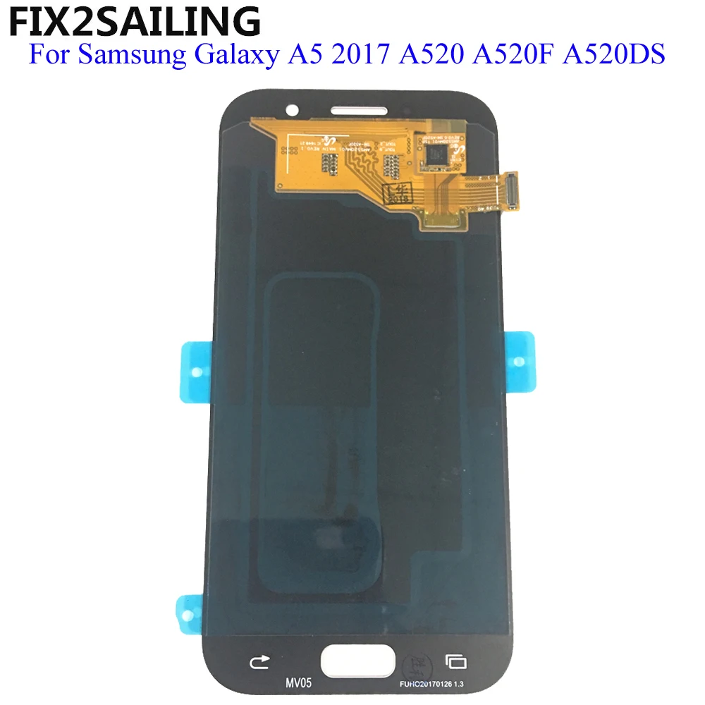 

For Display A520 Super OLED LCD Display 100% Tested Working Touch Screen Assembly For Samsung Galaxy A5 2017 A520 A520F A520DS
