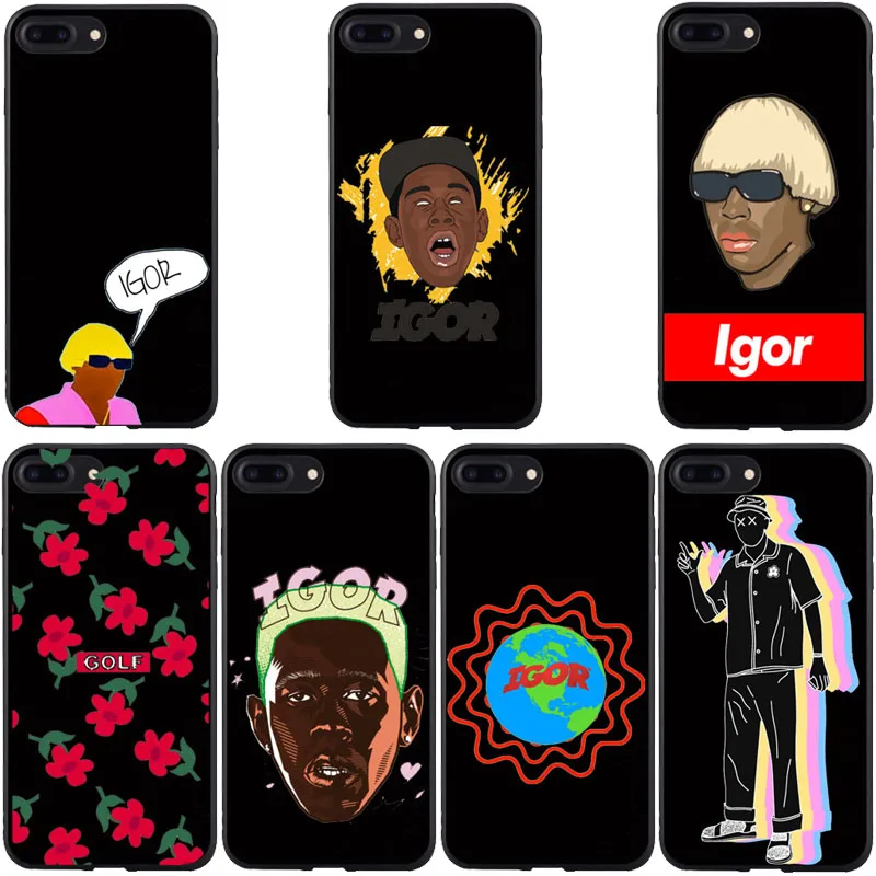

Tyler Creator - igor golf TPU soft silicone phone case be appropriat iPhone11 11Pro 11ProMax X XR XS Max 8 8Plus 7 6 6Plus 5 SE