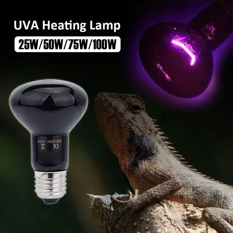Солнечная лампа гусеничная лампа прочная 110 В в 25 Вт Змея Ящерица рептилия тепловая лампа черепаха