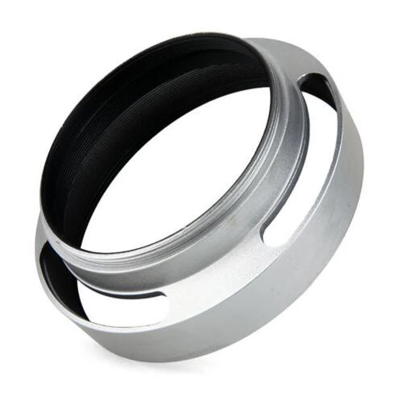 leica lens hood silver