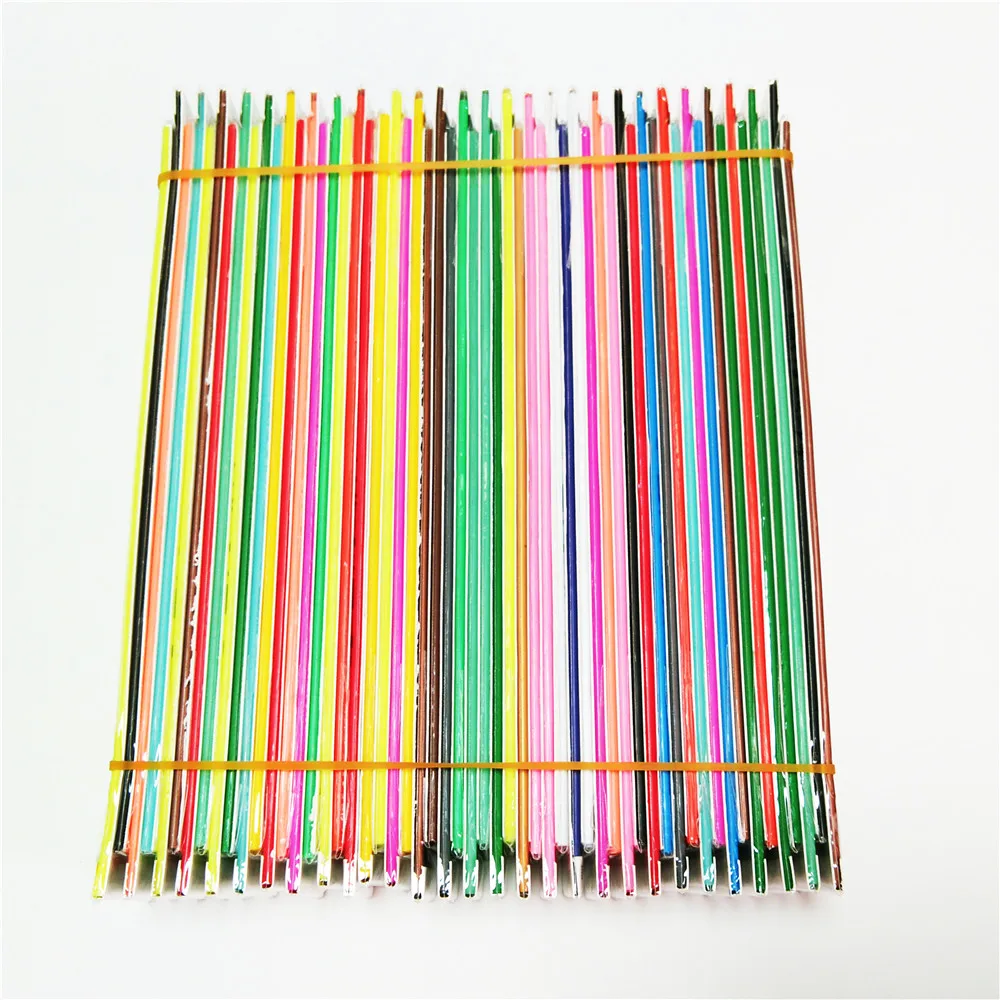 

Straight PCL 3D Filament Low temp Compatible with 3Doodler start Pen 18root/Bag 3.6M*5or10or15or18 Colors Different packages OPT