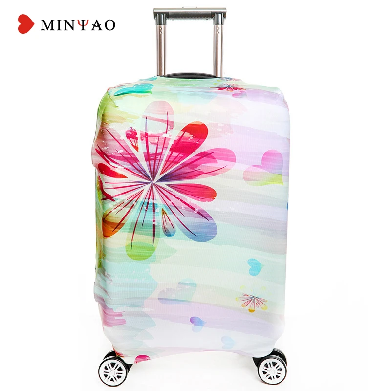 

They Cover Travel Trolley Suitcase Box Elastic Polyester Elastic Protective Sleeve Cap MH28