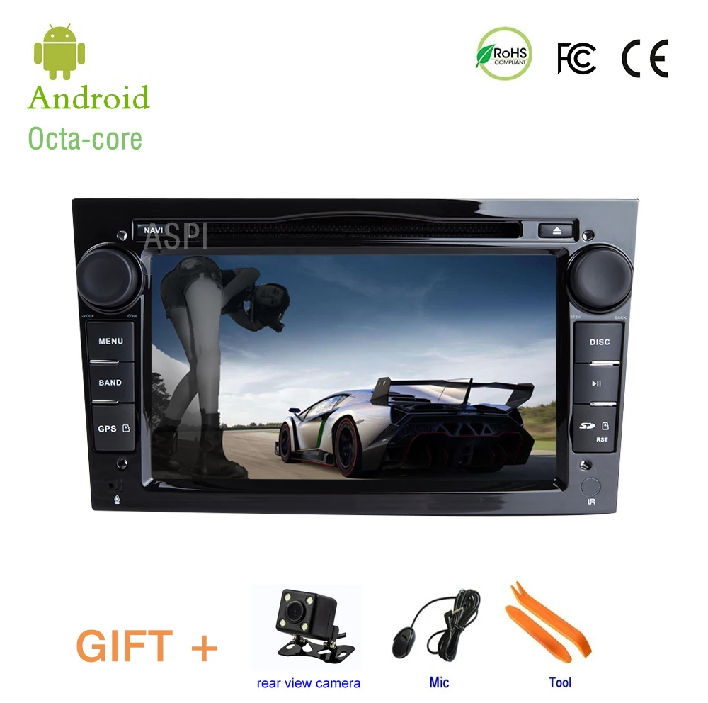 4G Android 8 0 автомобильный DVD плеер для Vauxhall Opel Astra H G J Vectra Antara Zafir стандартный стерео