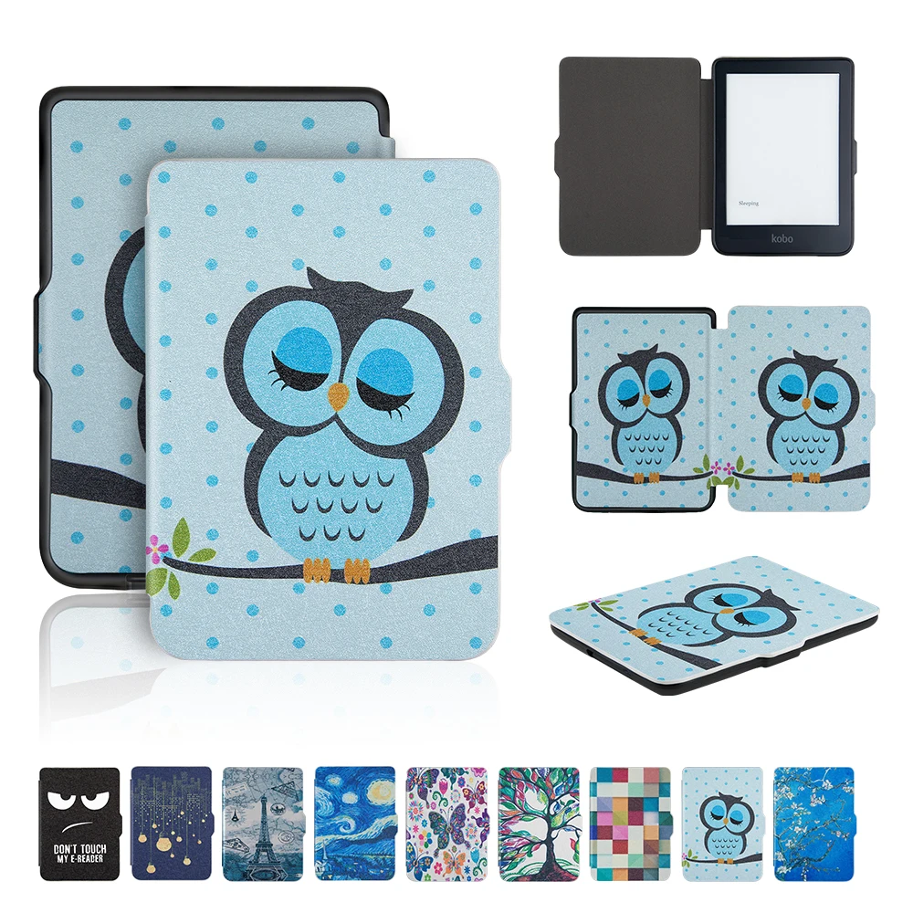 

Smart protective cover skin for Kobo Clara HD 6" e-reader 2018 new release smart protective cover skin