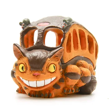 

anime baby toys Miyazaki Mao Totoro bus open the bus multi - functional jewelry jewelry admission action & toy figures doll toys
