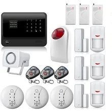 433mhz gsm WiFi alarm system Security home G90B GSM wireless alarm system IOS Android Control sensors
