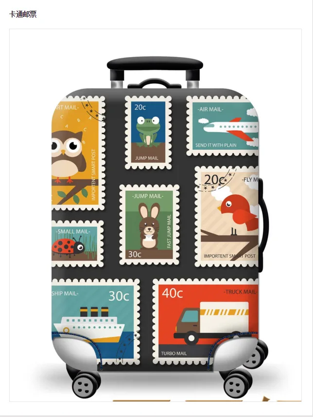 Waterproof Elastic Luggage Protective Cover for 20 To 30 Inch Trolley Suitcase Protect Dust Bag Case Travel Accessories Supplies