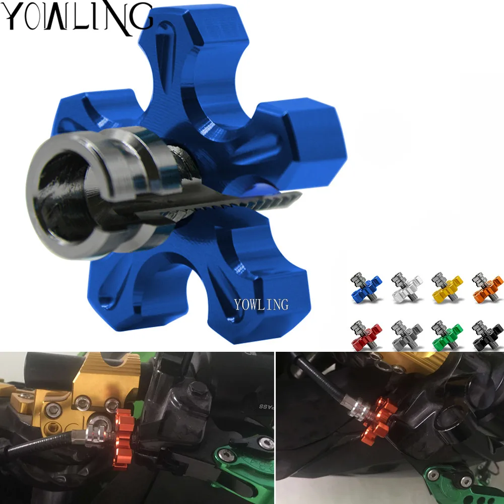 M10 M8 * 1 25 Универсальный Мотоцикл CNC алюминиевый кабель сцепления регулятор