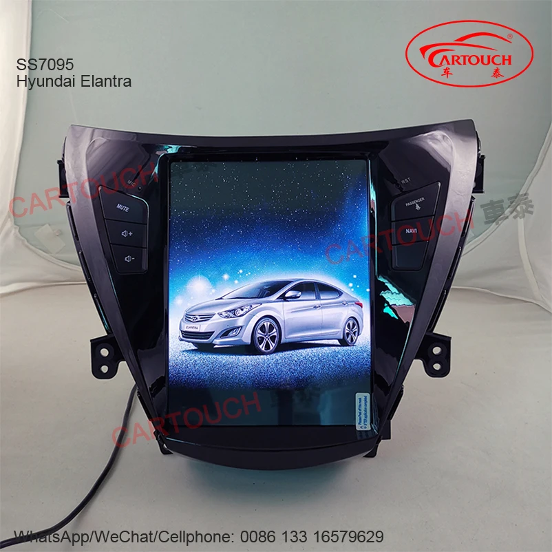 

Car GPS Multimedia System for Hyundai Elantra 2008~2016 Car GPS Radio FM AM RDS Bluetooth Audio Video 1080P HD IPS Screen Tesla