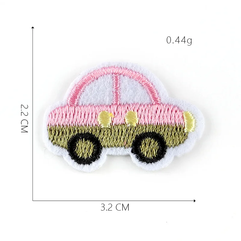 Мультфильм Аниме автомобили нашивки одежда аппликации вышитые полосы значки железные аппликации, наклейки для одежды@ G - Цвет: 1-PCS-G-355
