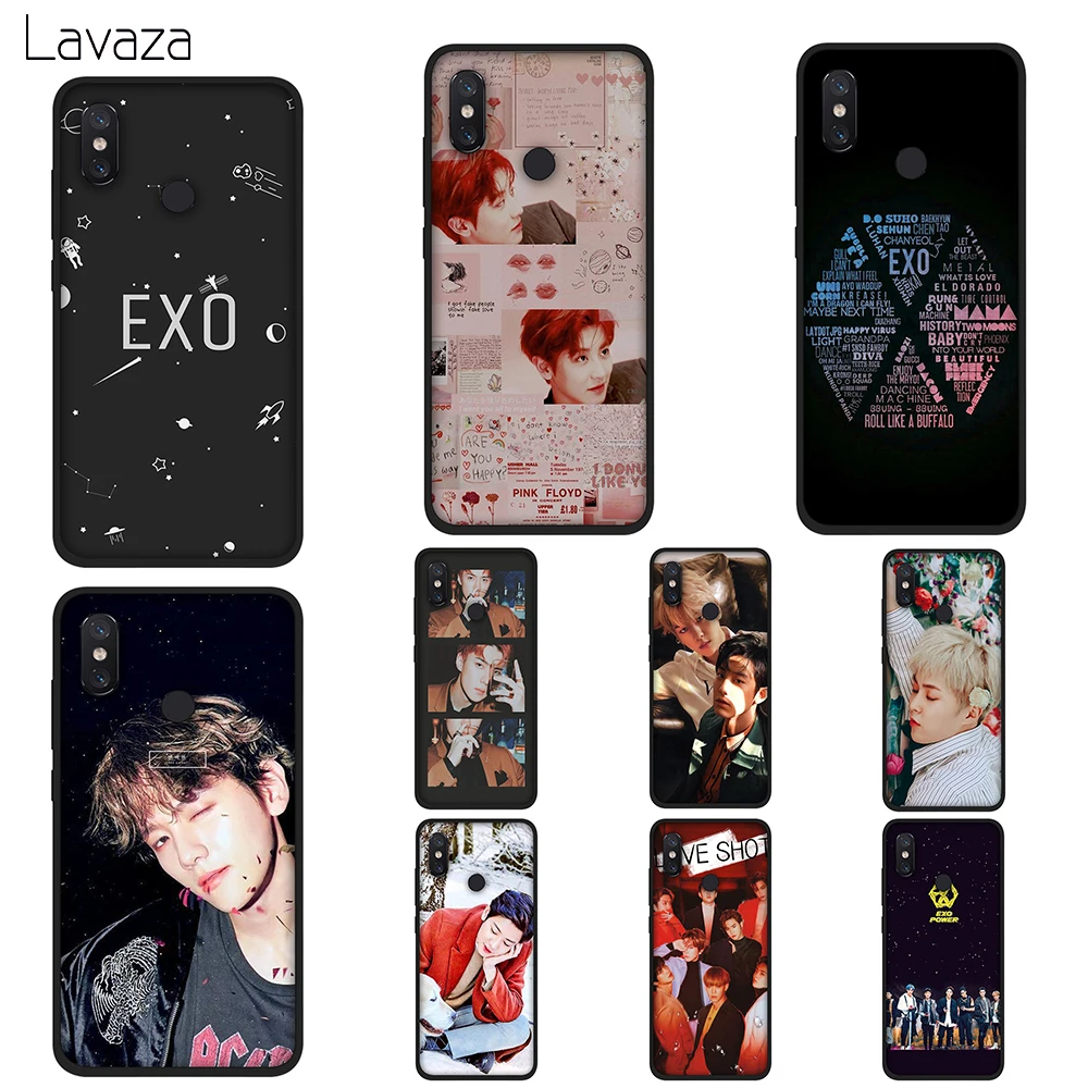 Lavaza Kpop EXO Soft TPU Case Cover for Xiaomi Mi 6 8 A2 Lite 9 Pro A1 Mix 2s Max 3 F1 Cases |