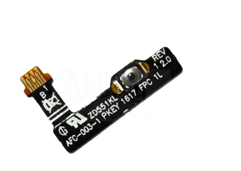 

Genuine Up/down volume Flex cable For Asus zenfone Selfie zd551kl power flex cable & side key button silent & mute keypad parts