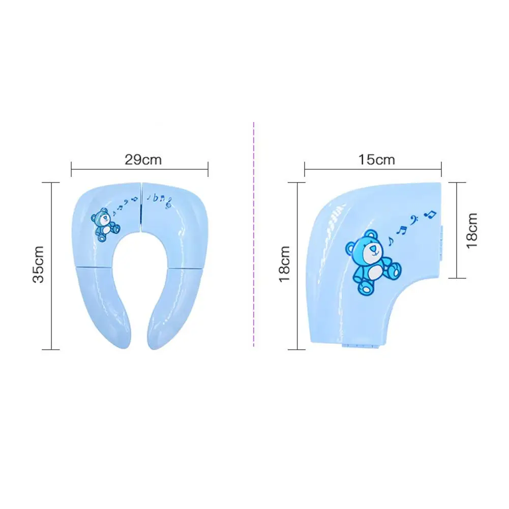 Детское туристическое складывающийся горшок сиденье для малышей портативное сиденье для унитаза для приучения к туалету детский писсуар