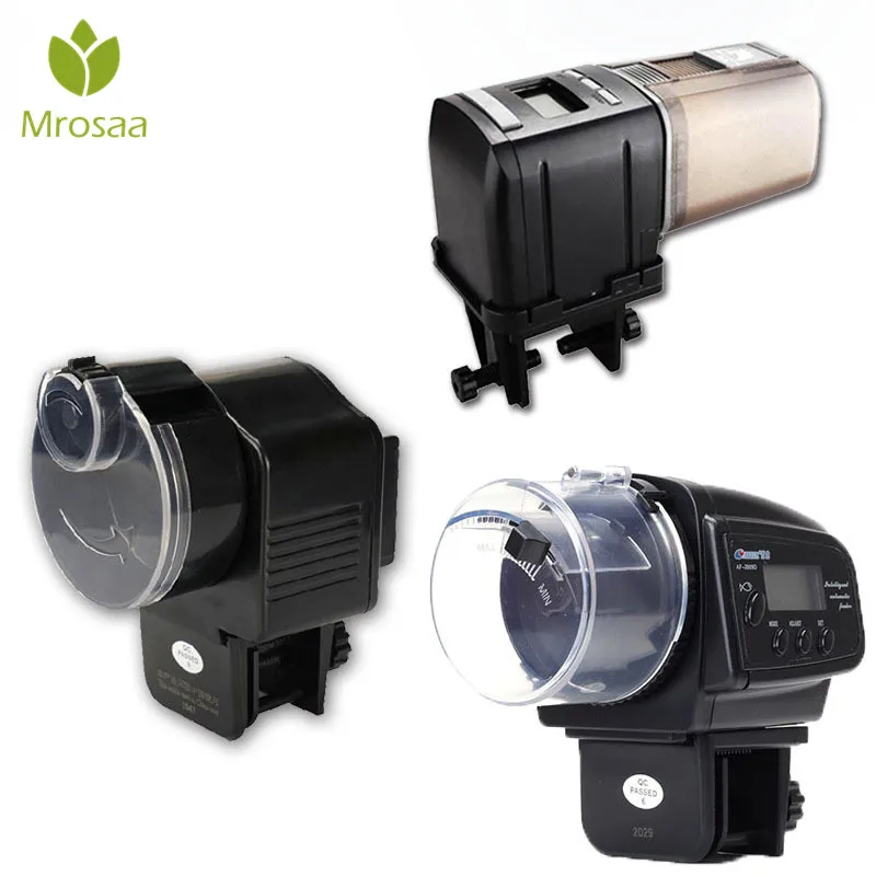 

LCD Electronic Aquarium Fish Tank Feeder Automatic Adjustable Aquarium Timing Feeder Auto Fish Tank Pond Feeder Aquarium Product