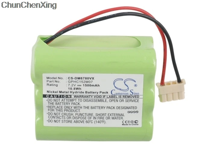 Аккумулятор Cameron Sino 1500 мАч GPHC152M07 для грязевого дьявола EVO M678 Mint 4200 4205