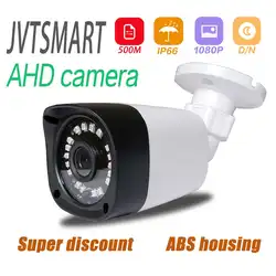 Jvtsmart аналоговая AHD bullet-камера для наружного наблюдения Высокое разрешение наблюдения инфракрасный Камера 720 P 1080 AHD CCTV безопасности