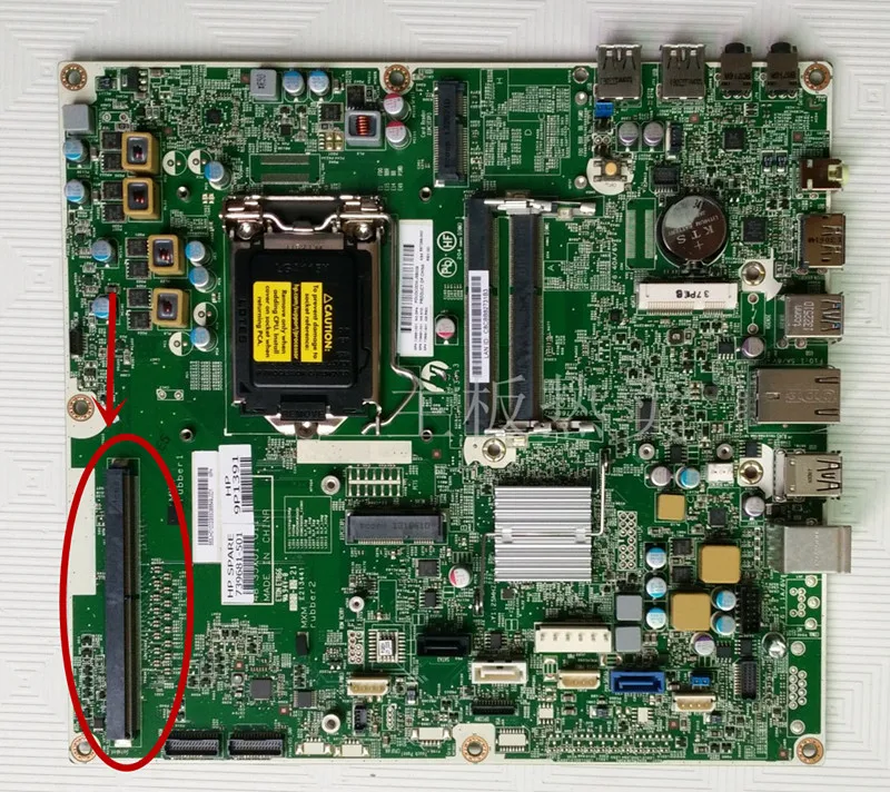 Относится к материнской плате HP все-в-одном для ПК 600 G1 752638-001 752638-601 747665-001