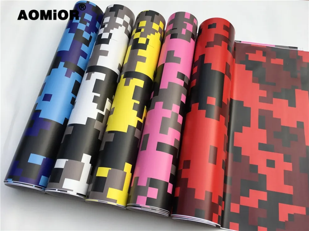 Digital Camo Vinyl Wrap Film (13)