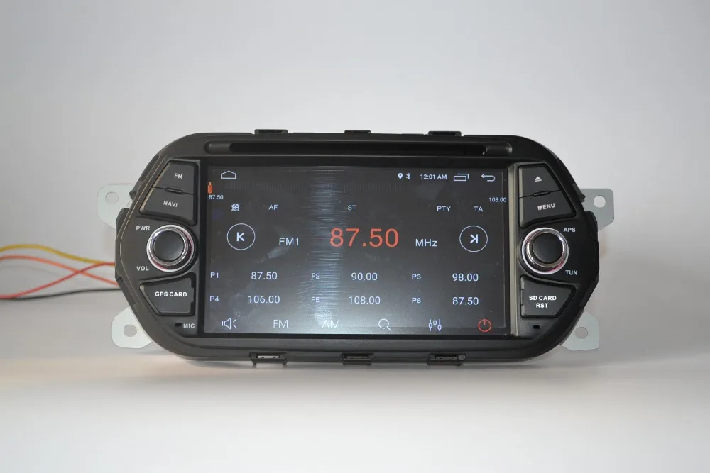 Cheap 7 inch android 9.1 car DVD gps navigation for fiat AEGEA 2016,radio,wifi,quad core,English,russian,french 15