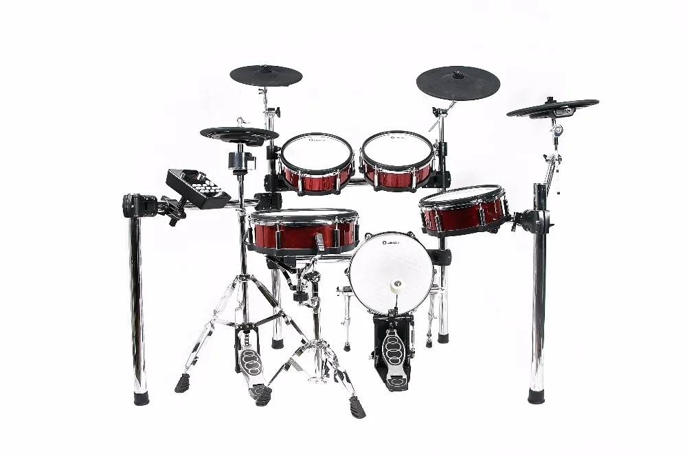 Lemon Thor850 Wooden Mesh Head Electronic drum Set Kit Percussionin