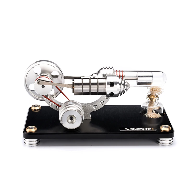 

Stirling Engines High Tech External-combustion Engine Mini Motor Power Generator Hot Air Hand Engine Stirling Machine Toy Set