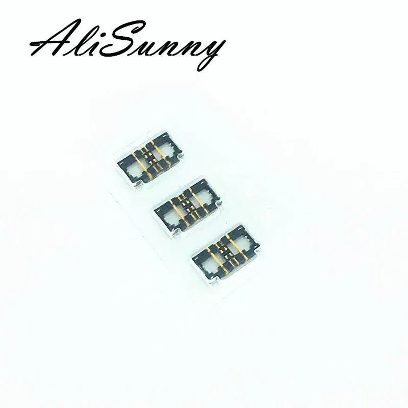 AliSunny 20pcs Аккумулятор FPC для iPhone 6 6S 7 Plus разъем порт на плате зажим разъем гибкий кабель запасные части