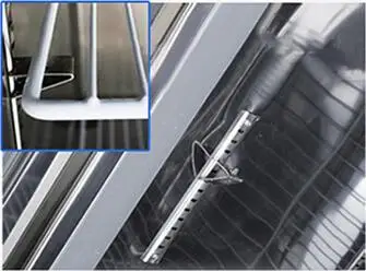 4 door hotel restaurant kitchen upright deep freezer