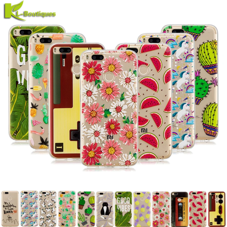 

Case For Xiaomi Mi A1 Soft TPU Silicone Cover For Xiaomi MiA1 Back Cover Transparent Protector Phone Case Xiaomi Mi 5X/A1 Fundas