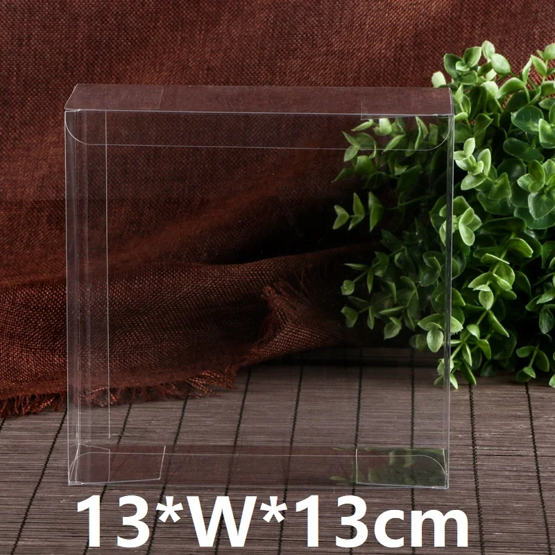 1313Hcm Clear Square Wedding Favor Gift Box PVC Transparent Party Candy Bags Chocolate Boxes Packaging Cake Soap Display Box (4)