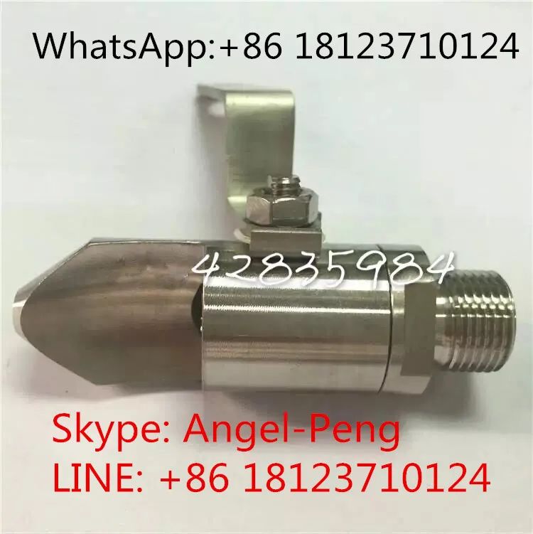 Brass/Stainless high impact Vee Jet nozzles Deflected Type flat spray