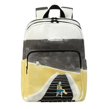 [Новое поступление] YIZISTORE оригинальные рюкзаки, креативные школьные сумки для подростков и путешествий с пейзажем 3(веселый магазин КИК