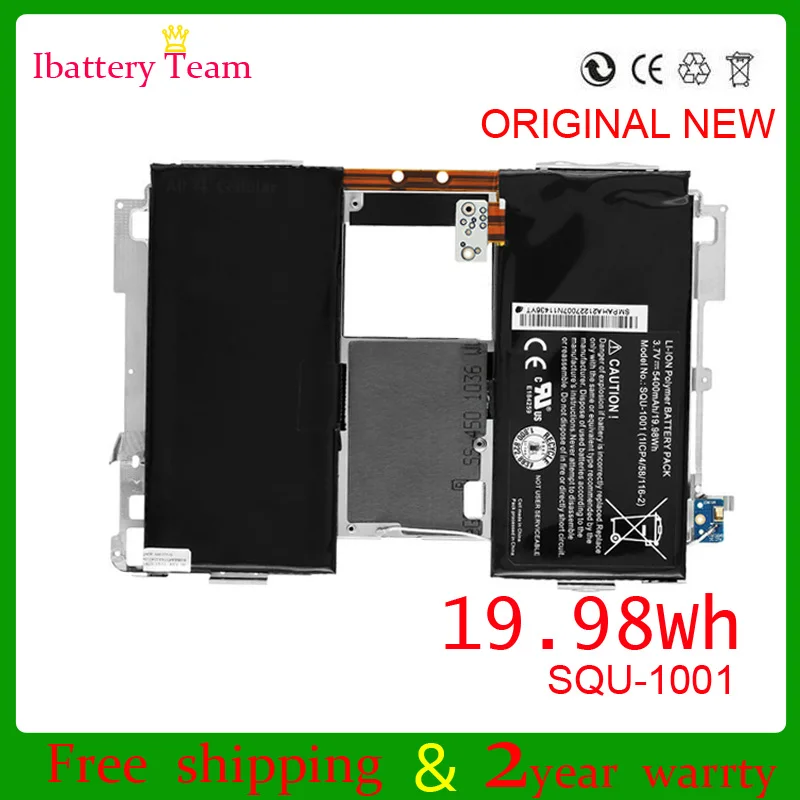 WEIYU натуральная батарея SQU-1001 для blackberry PlayBook RU1 планшеты PC 916TA014F 5400 мАч В 3 7 в batteria