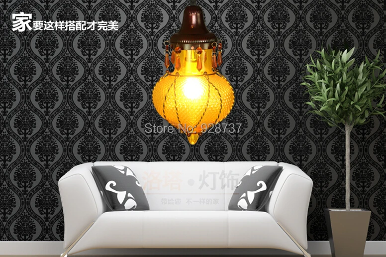 

Diffuse Coffee hall lamp projects light bar lamp chandelier bar desk  lamp Mediterranean corridor lamp