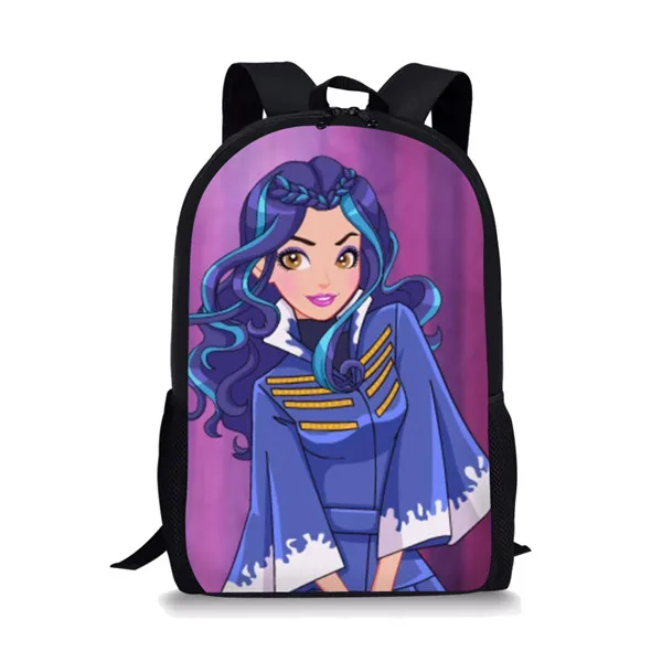 Thikin потомки студентов школьная сумка для девочек подростков рюкзак школьные принадлежности пакет шоппинг сумка женская Mochila - Цвет: CDZHL531C