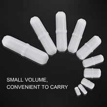 7 шт./компл. стержень перемешивающий бар вращающийся PTFE смеситель мешалка плотная коррозионно-стойкие мешалкой лабораторная Магнитная практических научно-исследовательских