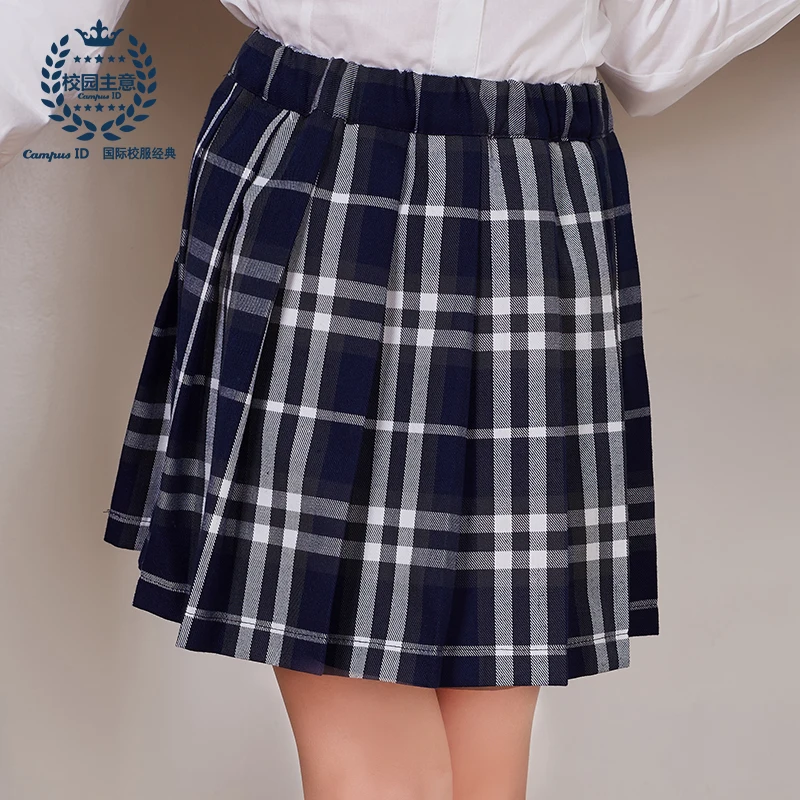 Клетчатая юбка для девочек; ID03003