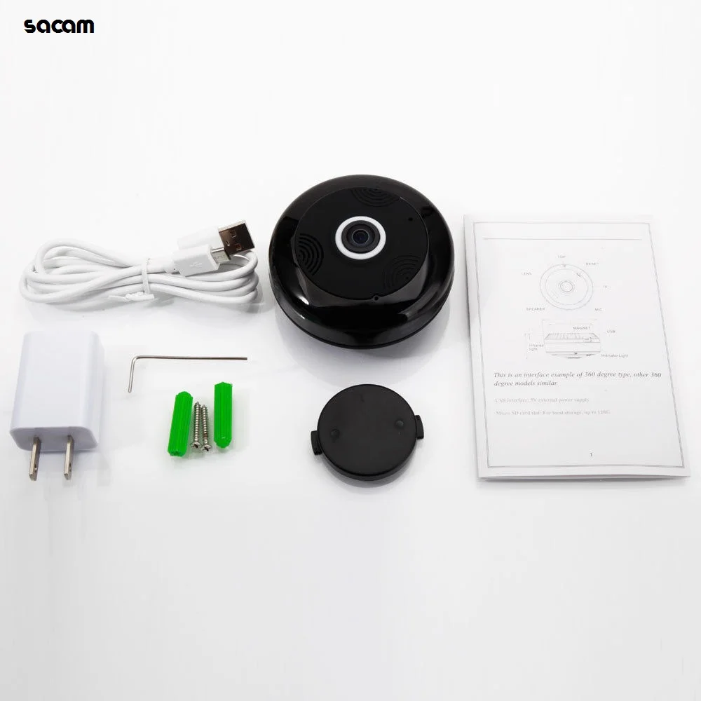 Камера видеонаблюдения рыбий глаз 960P 360 МП|cam cam|cam wificam ip wifi |