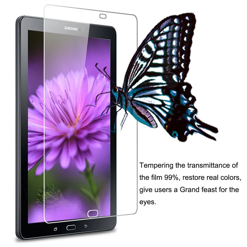 Защитное стекло для планшета 10,1 4 A 7 8 9,7 10 дюймов защита экрана на Galaxy Tab A6 T550 10,1 дюймов Tremp Чехол для очков